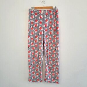 💘Soft Fleece Polar Bear Tie Waist Pajama Pants Size Large